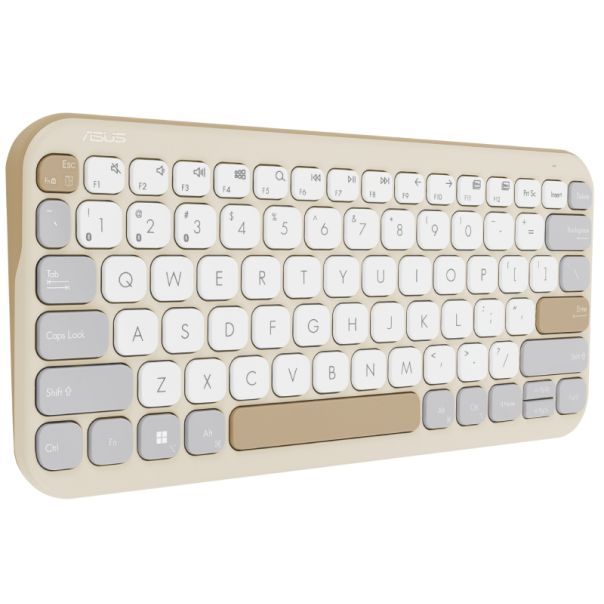 ASUS KW100 Marshmallow Wireless tastatura BG - TAS01295