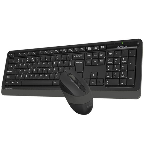 A4 TECH Set bežična tastatura i miš FG1010 Fstyler Wireless Combo USB YU, siva - TAS01337