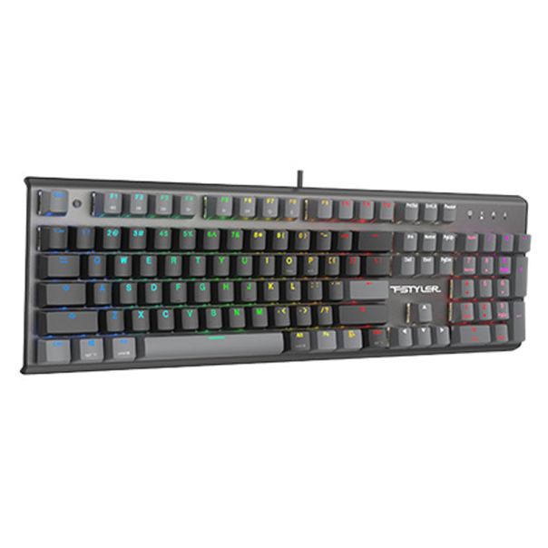 A4 TECH Žična tastatura US FS100 FSTYLER USB, crna - TAS01352