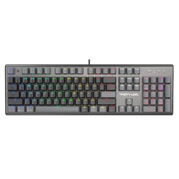 A4 TECH Žična tastatura US FS100 FSTYLER USB, crna - TAS01352