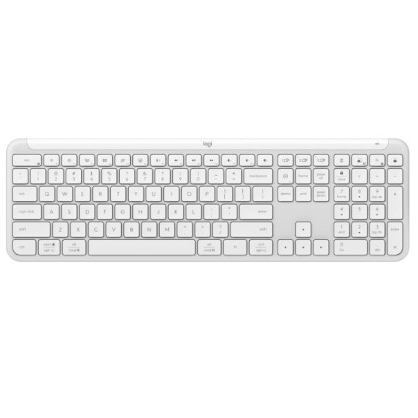 LOGITECH Bežična tastura US K950, bela - TAS01369