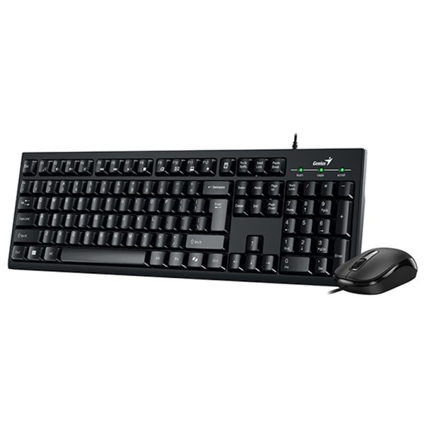 GENIUS Set žična tastatura i miš KM-100SE US - TAS01377