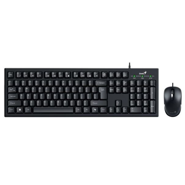 GENIUS Set žična tastatura i miš KM-100SE YU - TAS01378