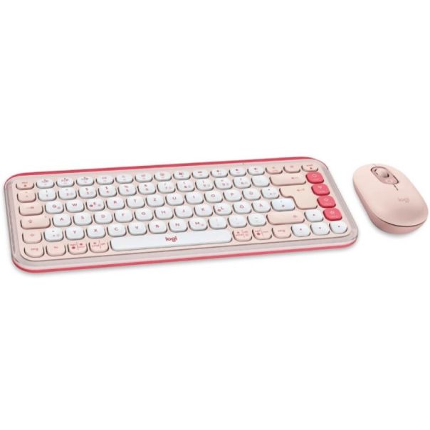 LOGITECH POP Icon Combo US tastatura rose - EP3162823