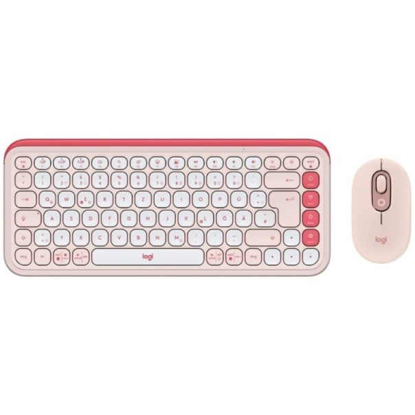 LOGITECH POP Icon Combo US tastatura rose - EP3162823