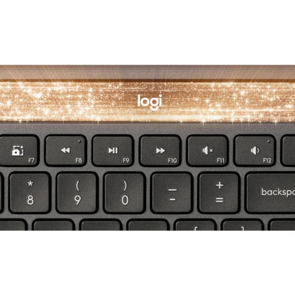 LOGITECH Signature Slim Solar+ wireless keyboard K980, Graphite, for Business - EP2667881