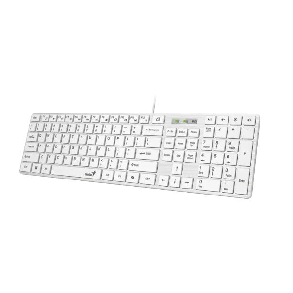 GENIUS SlimStar 126 USB YU bela tastatura - EP3059734