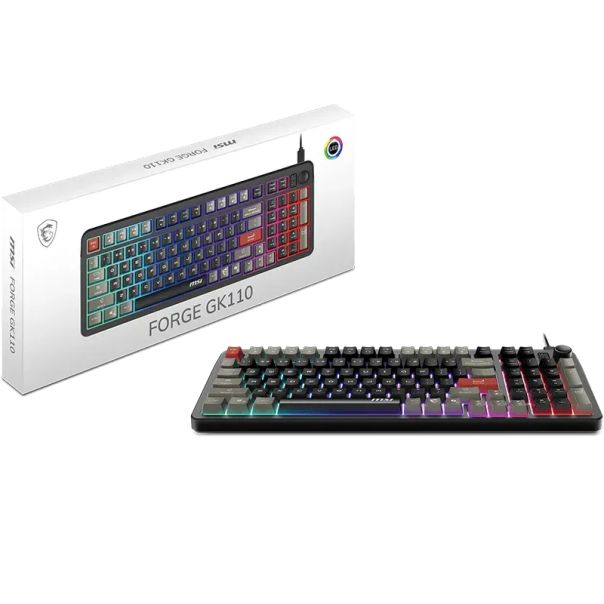 MSI FORGE GK110 US RGB crna tastatura - EP2858863