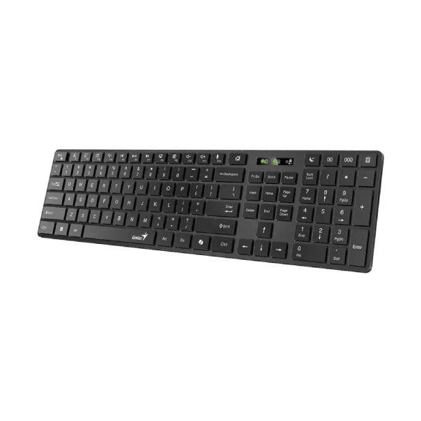 GENIUS SlimStar 7250BT, AI, crna US wireless tastatura - EP3157449
