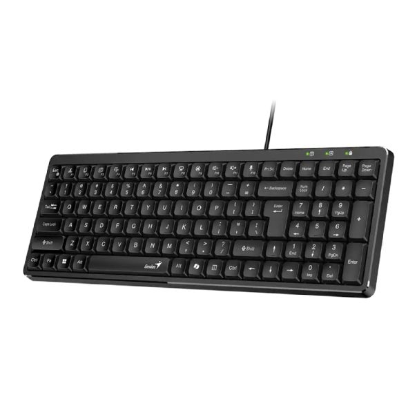 GENIUS LuxeMate 120 USB US slim crna tastatura - EP3206354