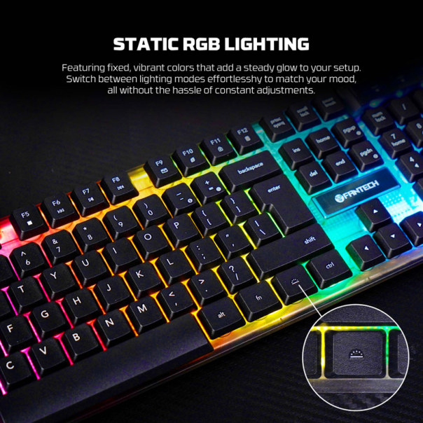Tastatura Gaming Fantech K515S Shikari S crna - G222342