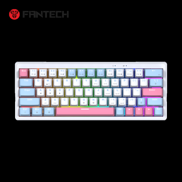 FANTECH Gejmerska mehanicka tastatura MK611 Atom X63 Space edition Rosie switch - 223707