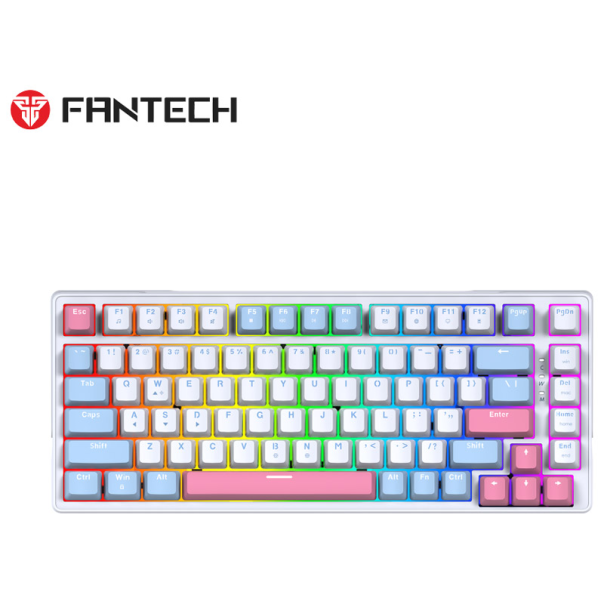 Tastatura mehanička Gaming Fantech MK612 Atom x83 AME bela (rosie switch) - G223711