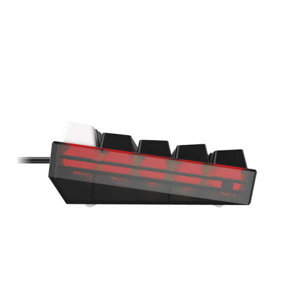 Tastatura mehanička Gaming Fantech MK857 RGB Maxfit61 FROST crna (blue switch) - G204519