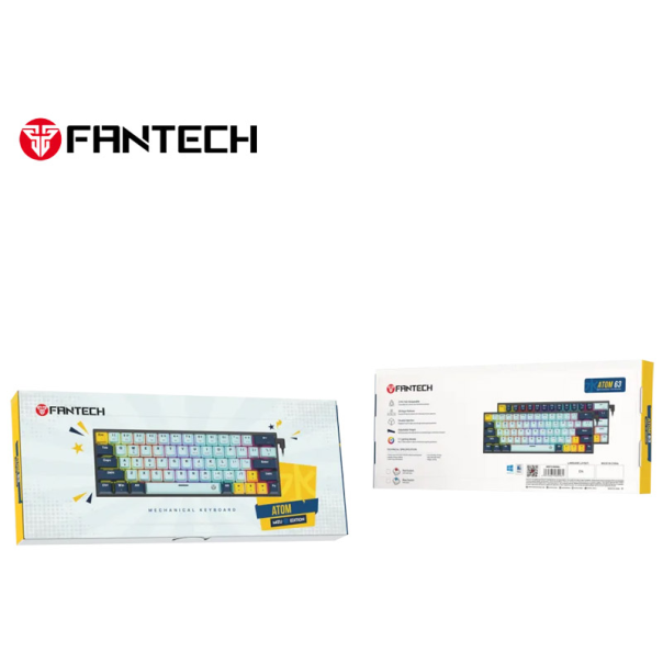 Tastatura mehanička Gaming Fantech MK874 RGB Atom 63 SkyBlue (blue switch) - G216759