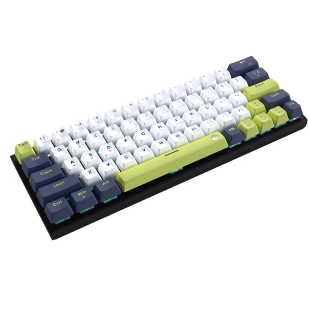 Tastatura mehanička Gaming Fantech MK874V2 RGB Atom 63 Mori bela (red switch) - G221861