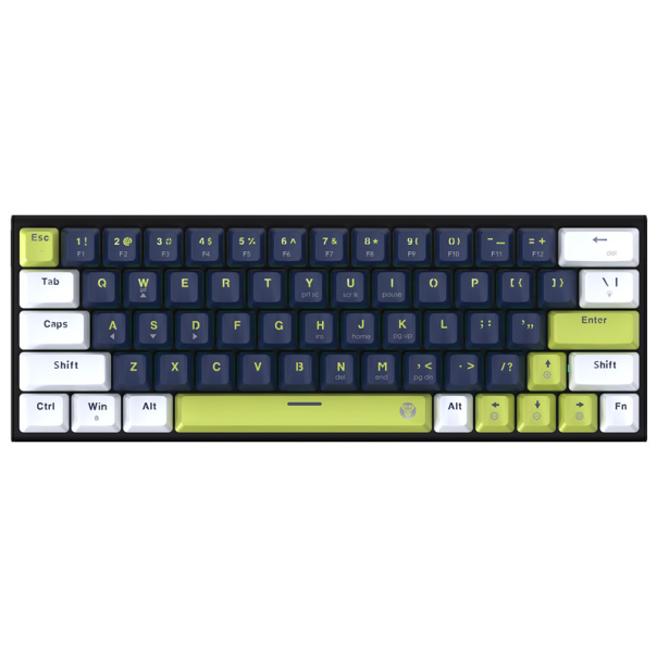 Tastatura mehanička Gaming Fantech MK874V2 RGB Atom 63 Mori plava (blue switch) - G221862