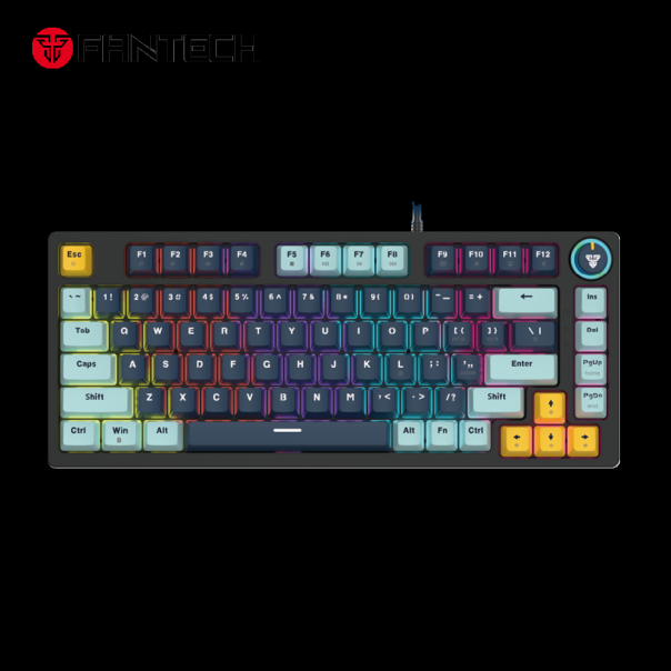 Tastatura Mehanicka Gaming Fantech MK875 RGB Atom 81 Navy (Blue switch) - 214008