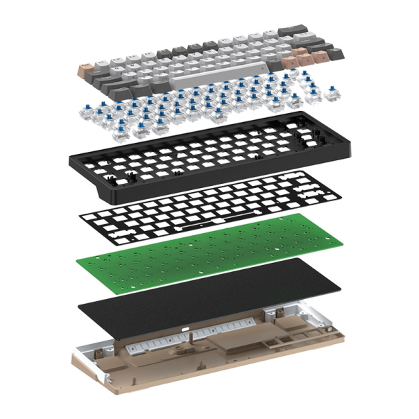 Tastatura mehanička Gaming Fantech MK912 RGB ATOM PRO63 Wireless Saturn (blue switch) - G216166