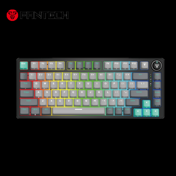 Tastatura Mehanicka Gaming Fantech MK913 RGB Atom PRO83 Wireless Mercury (red switch) - 214345