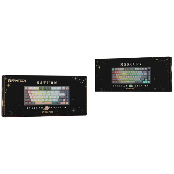 Tastatura mehanička Gaming Fantech MK913 RGB Atom PRO83 Wireless Saturn (RED switch) - G214013