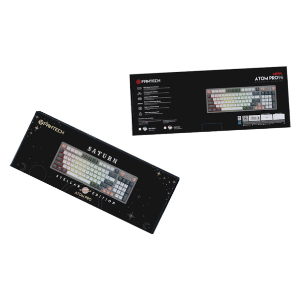 Tastatura mehanička Gaming Fantech MK914 RGB Atom PRO96 Wireless Mercury (red switch) - G218371