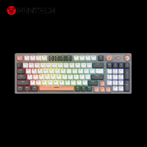 Tastatura Mehanicka Gaming Fantech MK914 RGB Atom PRO96 Wireless Saturn (blue switch) - 216765