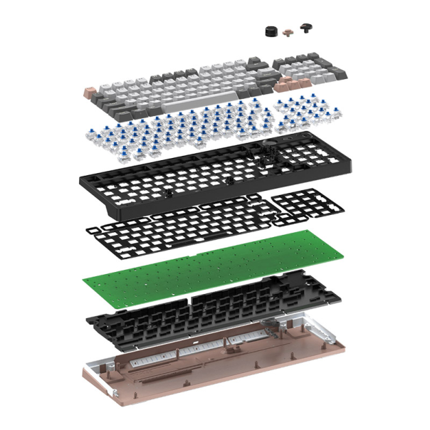 Tastatura mehanička Gaming Fantech MK914 RGB Atom PRO96 Wireless Saturn (red switch) - G217307