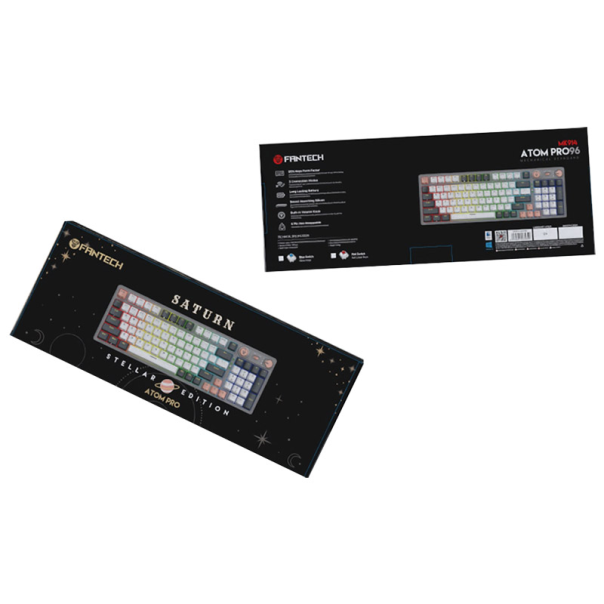 Tastatura mehanička Gaming Fantech MK914 RGB Atom PRO96 Wireless Saturn (red switch) - G217307