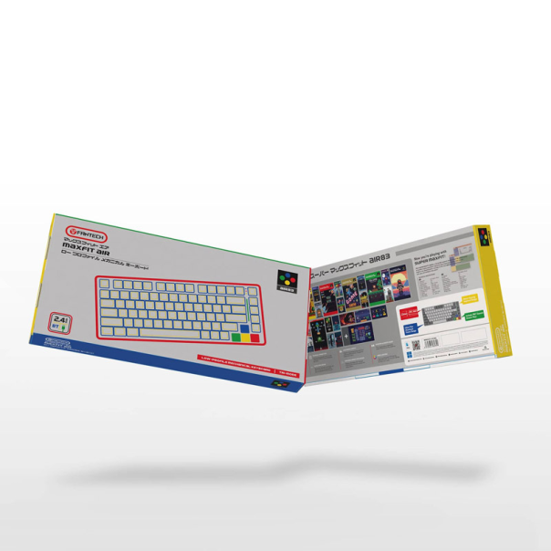 Tastatura mehanička Gaming Fantech MK915 RGB Maxfit AIR83 Wireless gray (red switch) - G218380