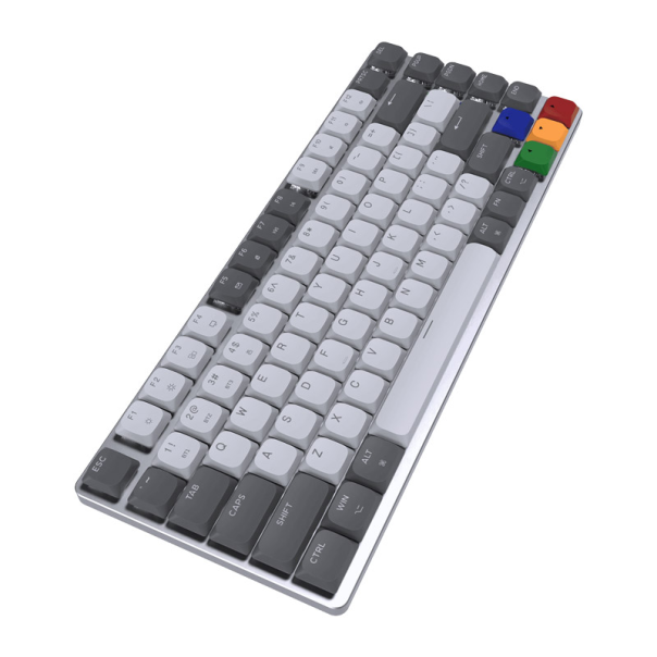 Tastatura mehanička Gaming Fantech MK915 RGB Maxfit AIR83 Wireless gray (brown switch) - G218379
