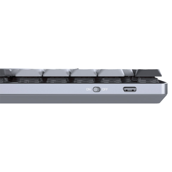 Tastatura mehanička Gaming Fantech MK915 RGB Maxfit AIR83 Wireless gray (brown switch) - G218379