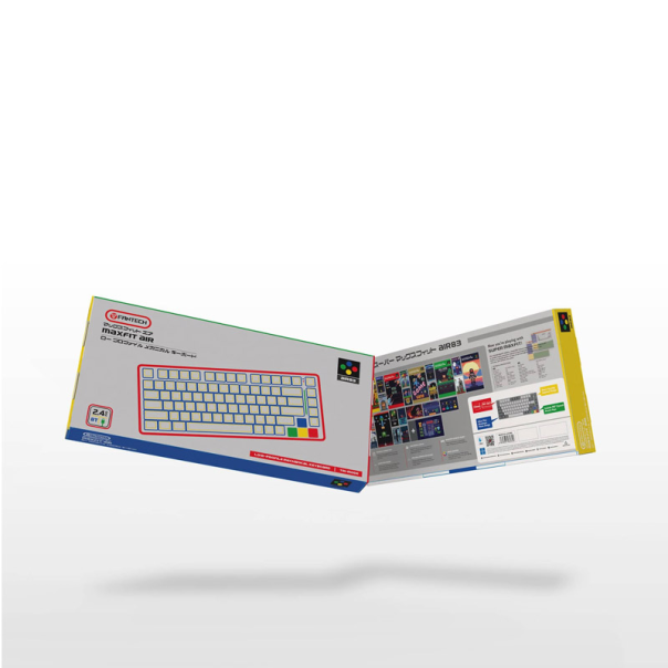 Tastatura mehanička Gaming Fantech MK915 RGB Maxfit AIR83 Wireless gray (brown switch) - G218379
