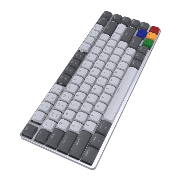 Tastatura mehanička Gaming Fantech MK915 RGB Maxfit AIR83 Wireless gray (red switch) - G218380