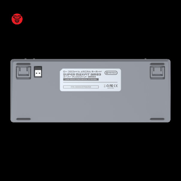 Tastatura Mehanicka Gaming Fantech MK915 RGB Maxfit AIR83 Wireless grey (red switch) - 218380