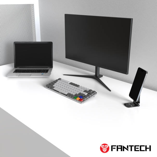 Tastatura Mehanicka Gaming Fantech MK915 RGB Maxfit AIR83 Wireless grey (brown switch) - 218379