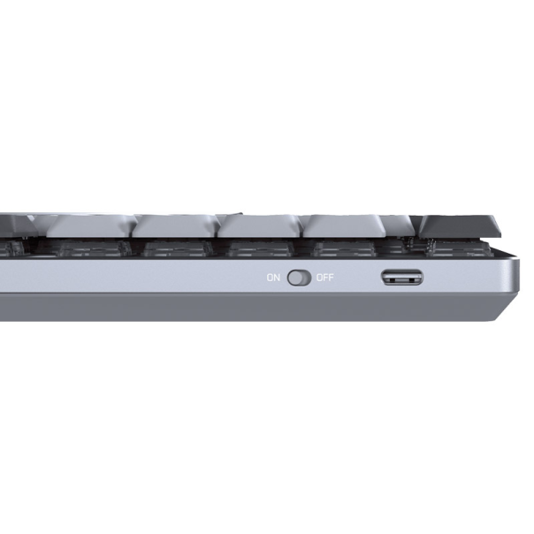Tastatura mehanička Gaming Fantech MK916 RGB Maxfit AIR99 Wireless gray (red switch) - G218382