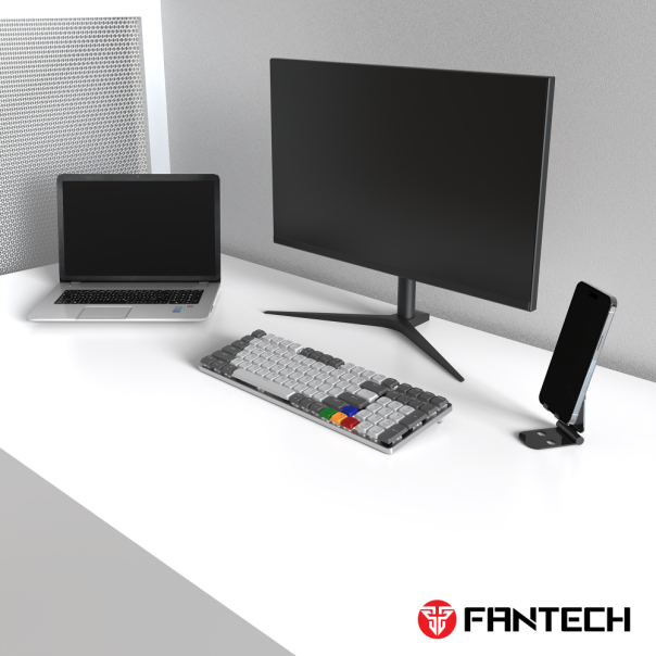 Tastatura Mehanicka Gaming Fantech MK916 RGB Maxfit AIR99 Wireless grey (brown switch) - 218381