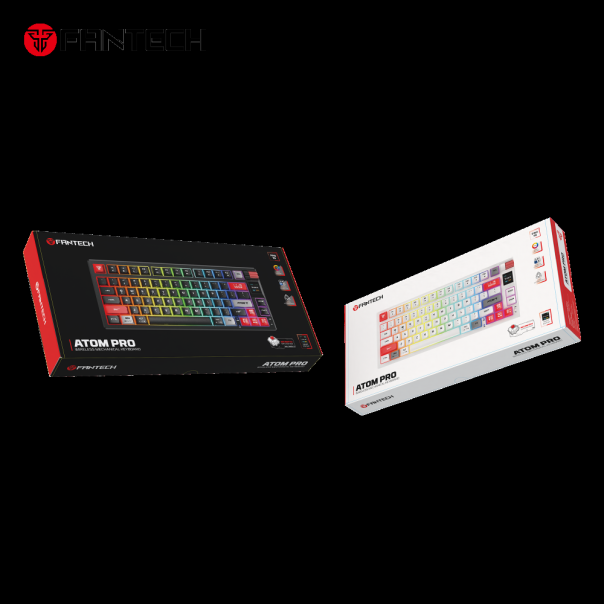 Tastatura mehanička Gaming Fantech MK917 RGB Atom PRO79 Wireless bela (Red switch) - 220817