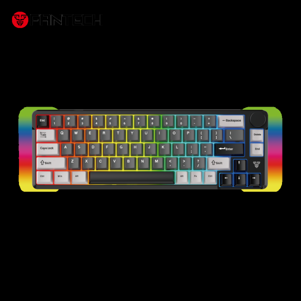 Tastatura mehanička Gaming Fantech MK919 Atom PRO66 crna (Blue switch) - 221127