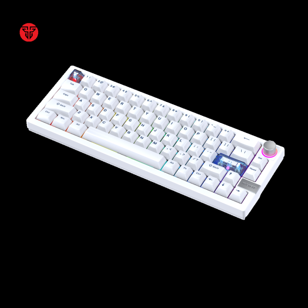 Tastatura mehanička Gaming Fantech MK920 RGB Maxfit 6 Wireless bela (White switch) - 221868
