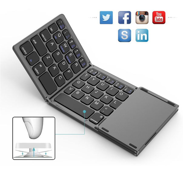 Tastatura Wireless sa touchpadom rasklopiva - 207955
