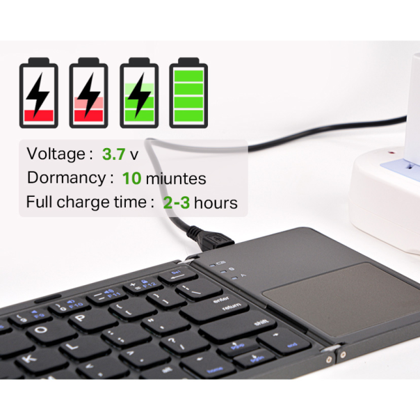 Tastatura Wireless sa touchpadom rasklopiva - 207955