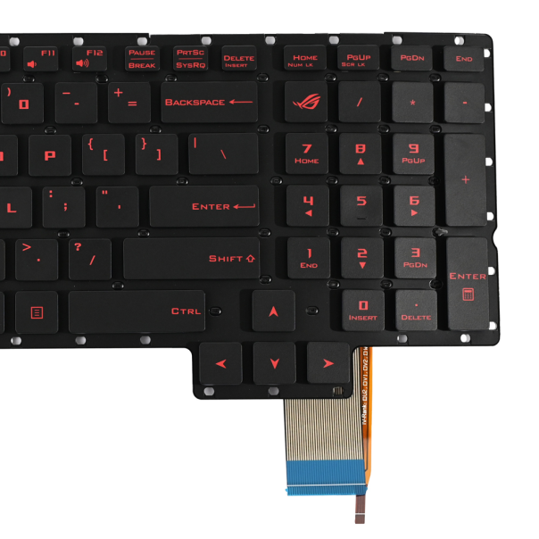 Tastatura za laptop Asus Rog G752 G752VL G752VM mali enter pozadinsko osvetljenje - 223195