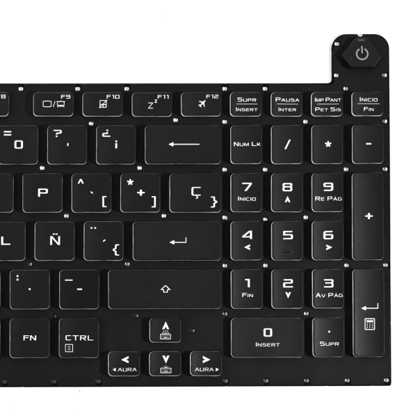 Tastatura za laptop Asus ROG Strix Scar III G512 G531 G532 veliki enter pozadinsko osvetljenje - 223196