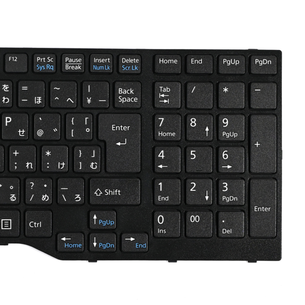Tastatura za laptop Fujitsu AH544 AH564 AH574 AH53M AH42 AH555 srebrni frame sa mišem - 223207