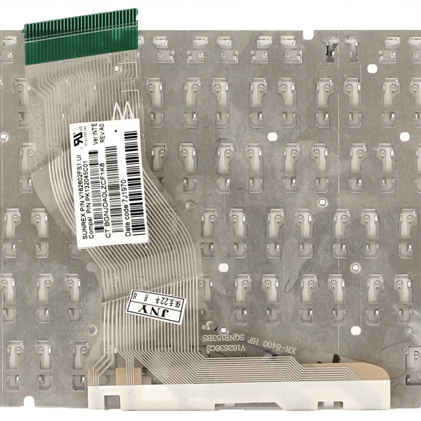 Tastatura za laptop HP 250 G6 bela - 204299