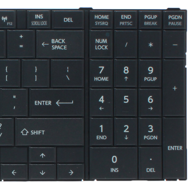 Tastatura za laptop Toshiba C50-B crna - 53450-1