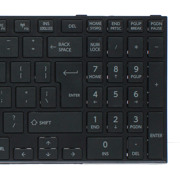 Tastatura za laptop Toshiba C50-B Veliki Enter crna - 200449-1-1