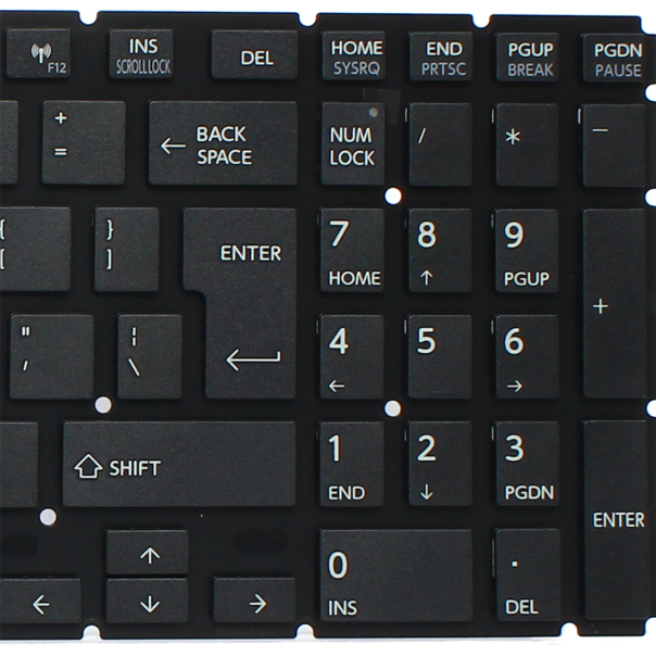 Tastatura za laptop Toshiba L50-B Veliki Enter - 96552-1